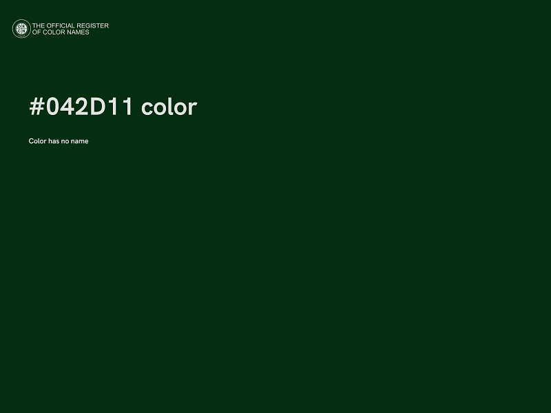 #042D11 color image
