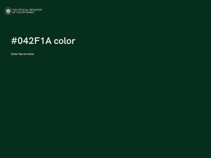 #042F1A color image