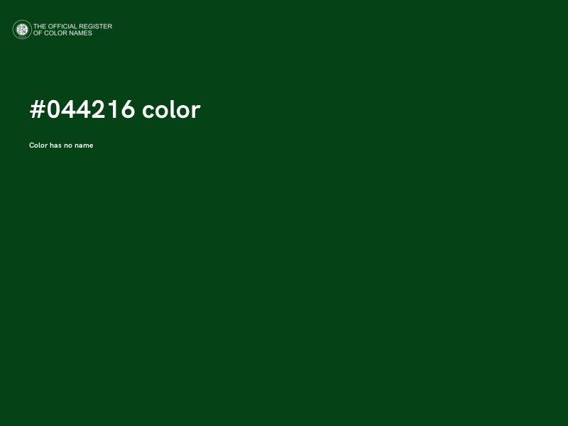 #044216 color image