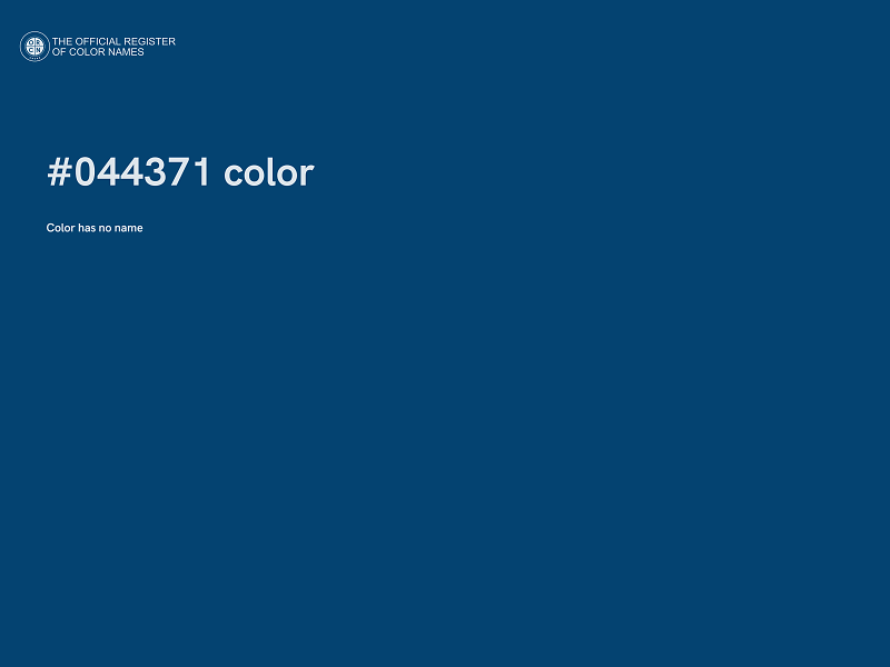 #044371 color image