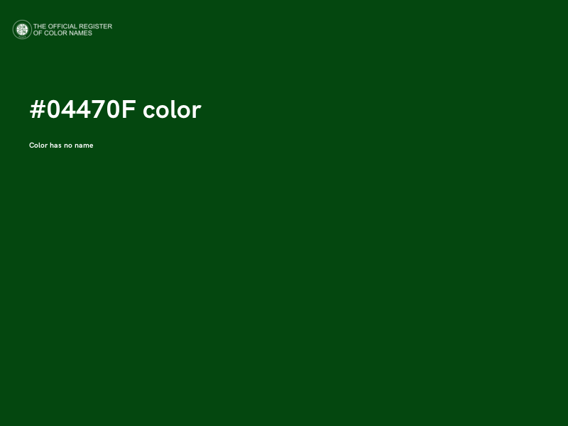 #04470F color image