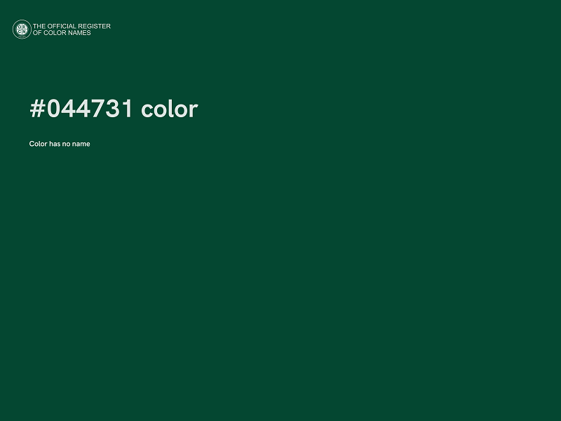 #044731 color image