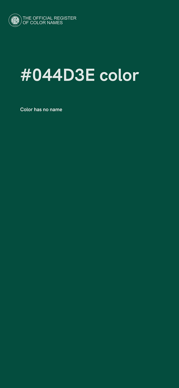 #044D3E color image