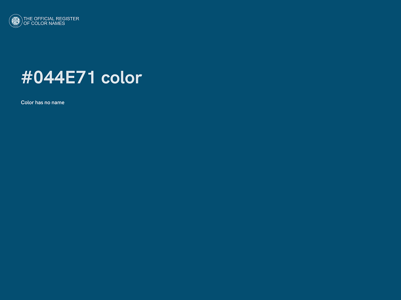 #044E71 color image