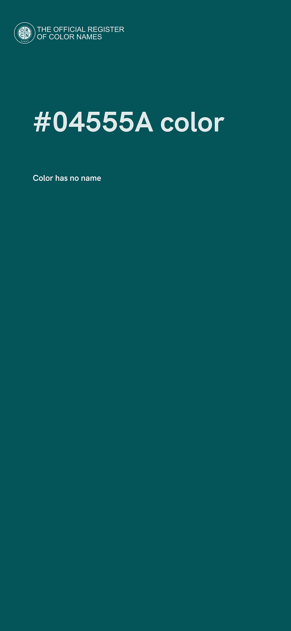 #04555A color image