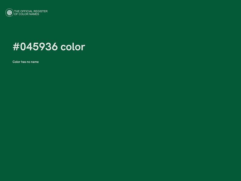 #045936 color image