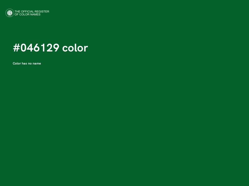 #046129 color image