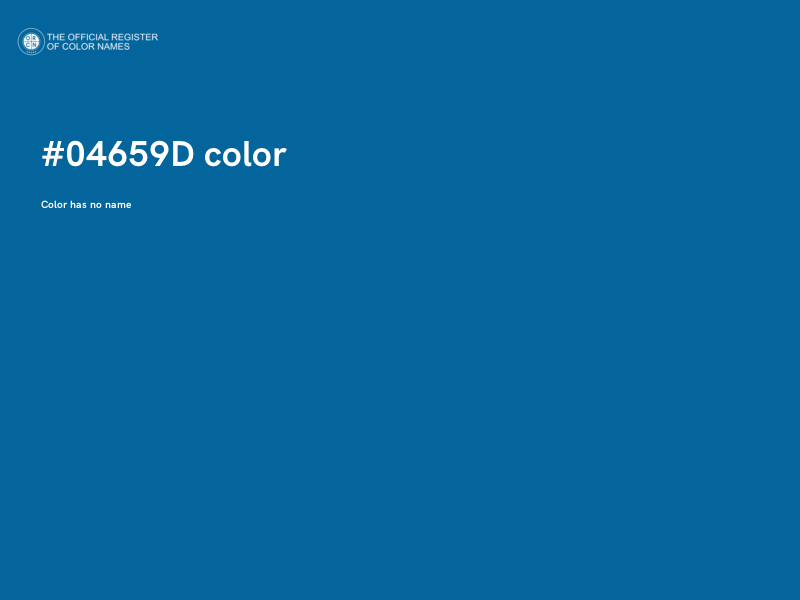 #04659D color image