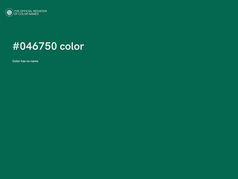 #046750 color image