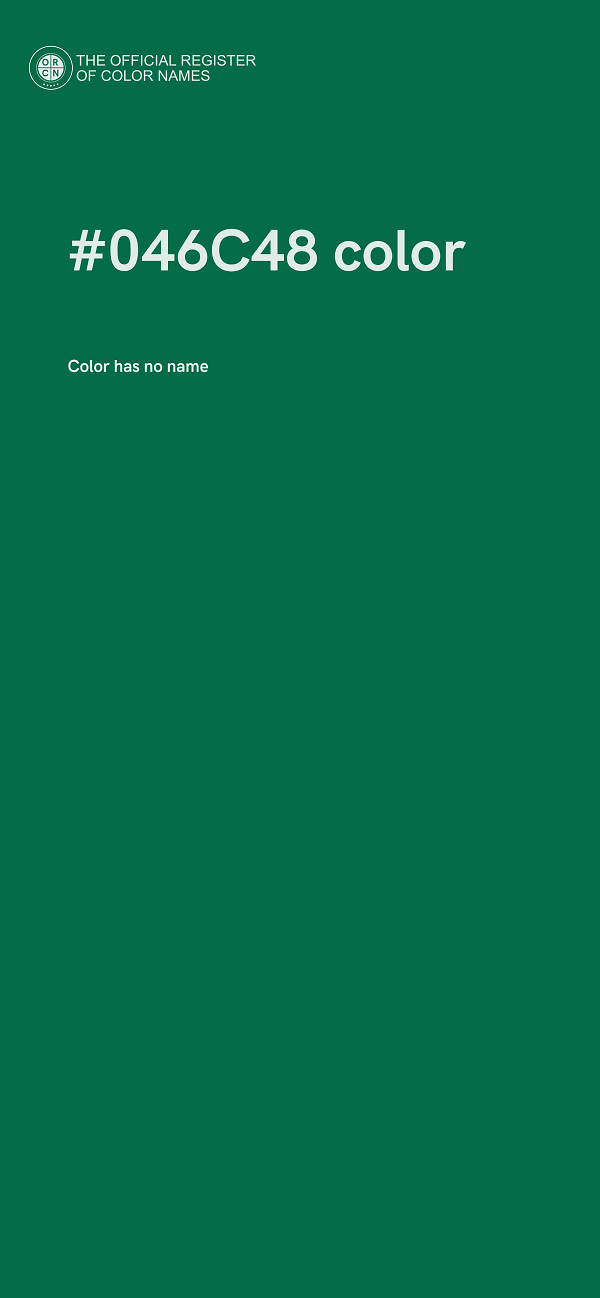#046C48 color image