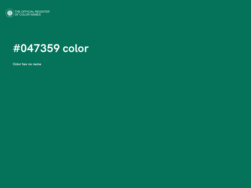 #047359 color image