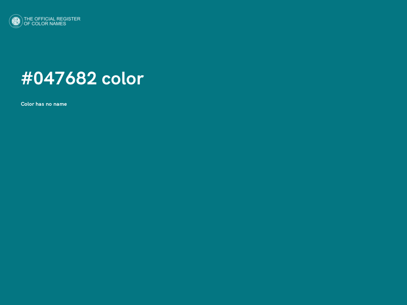 #047682 color image