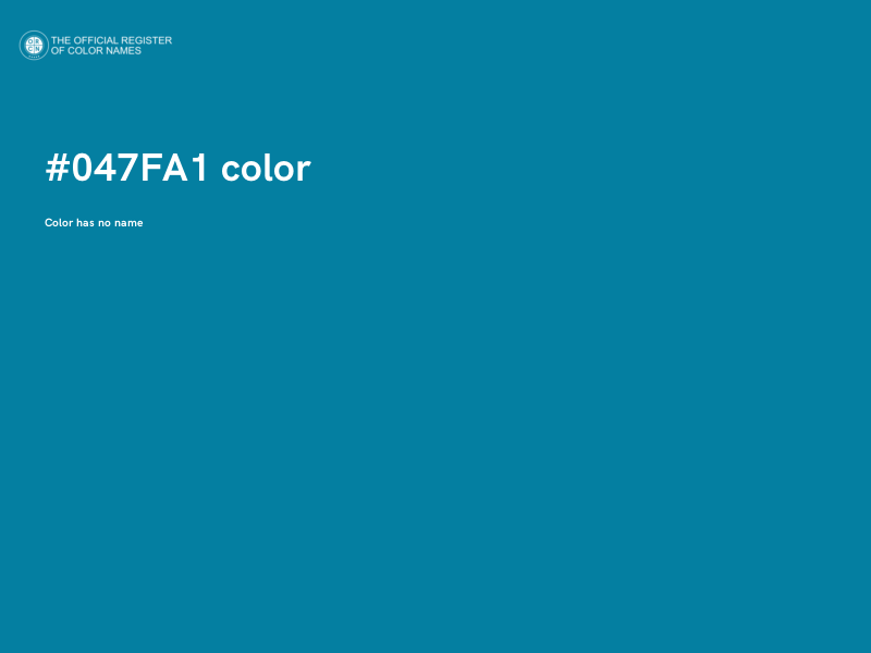 #047FA1 color image