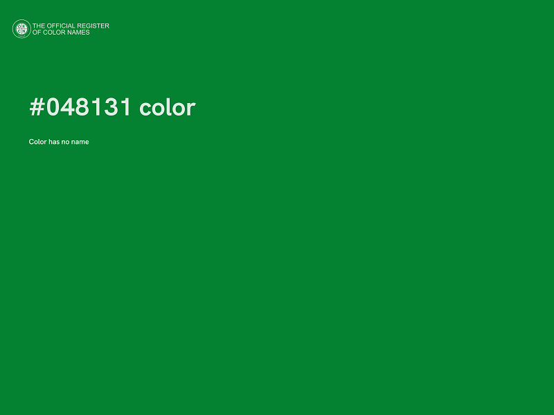 #048131 color image