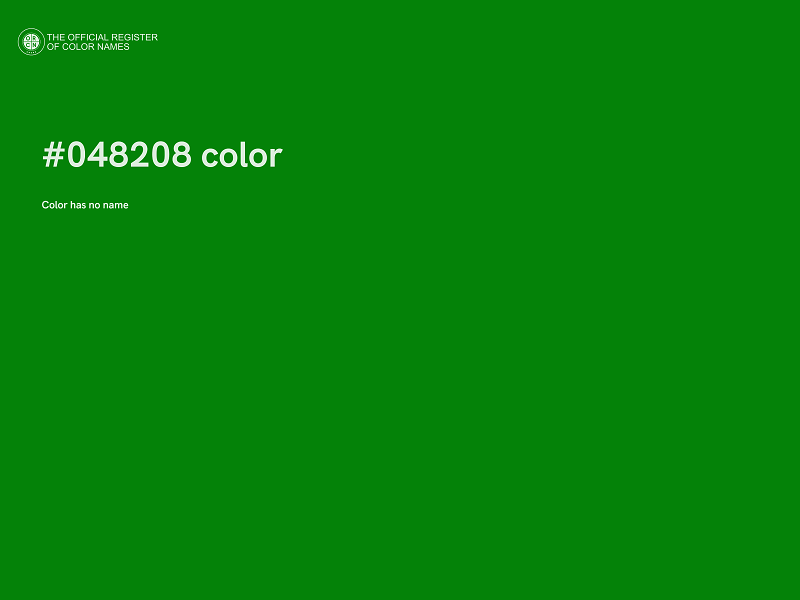 #048208 color image