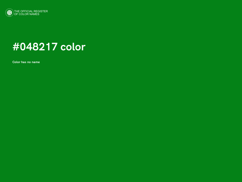 #048217 color image