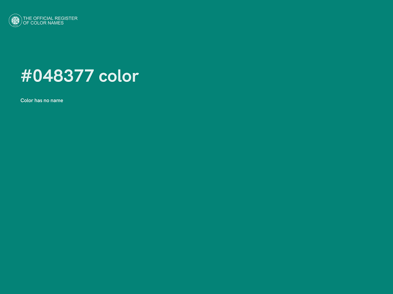 #048377 color image