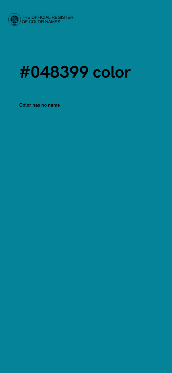 #048399 color image