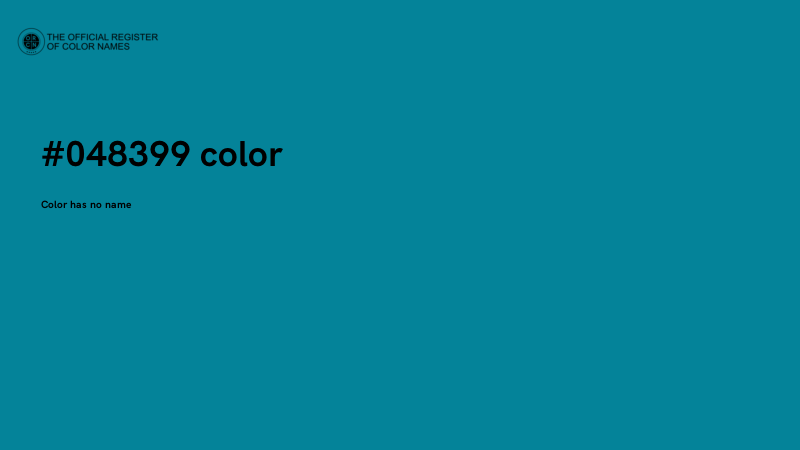 #048399 color image
