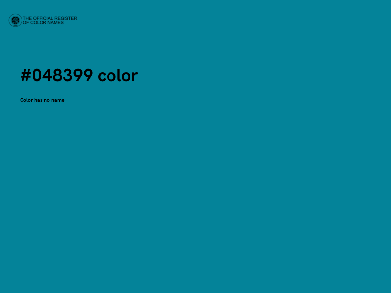 #048399 color image