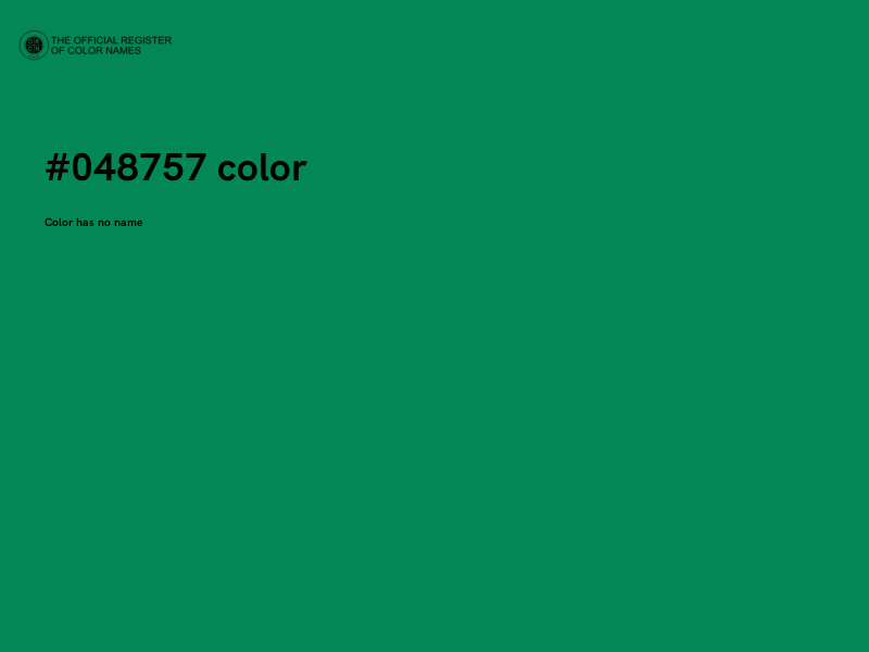 #048757 color image