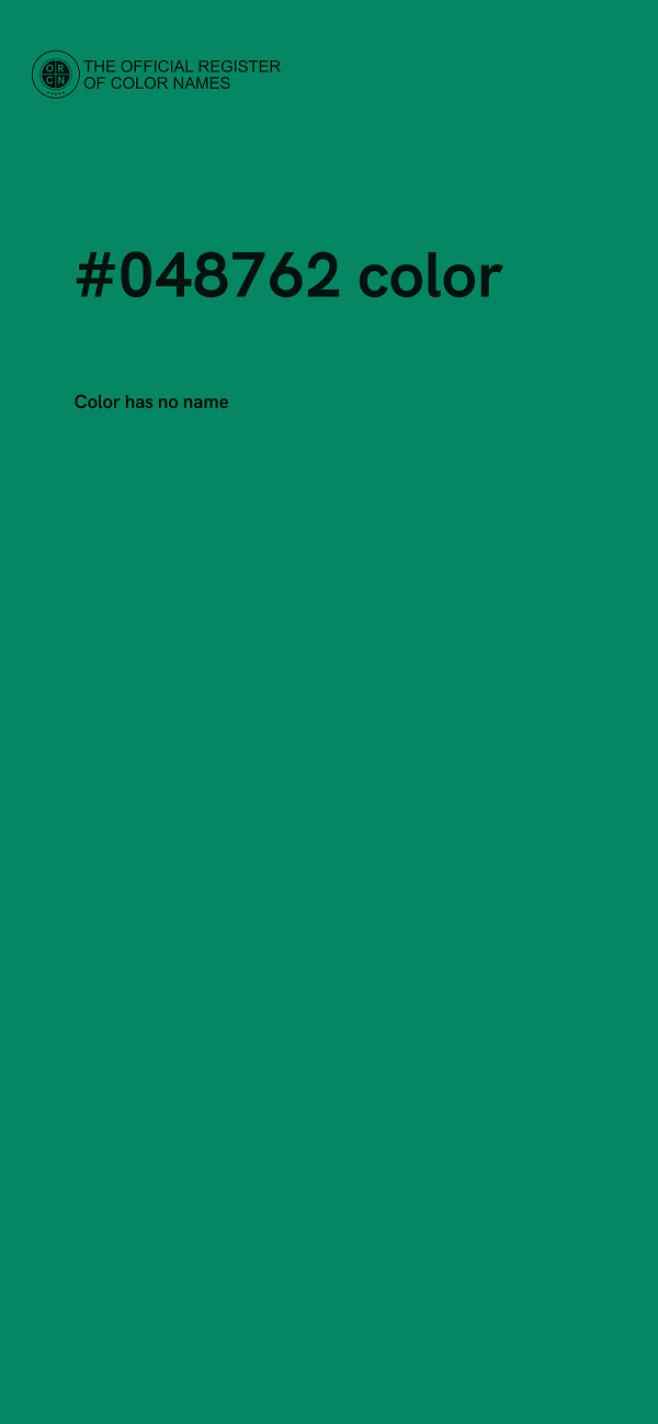 #048762 color image