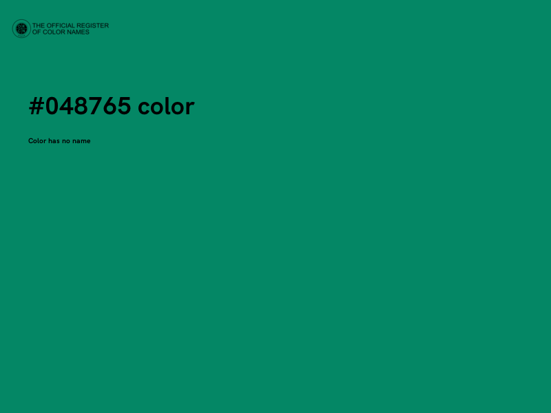 #048765 color image