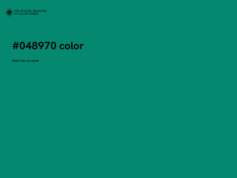 #048970 color image