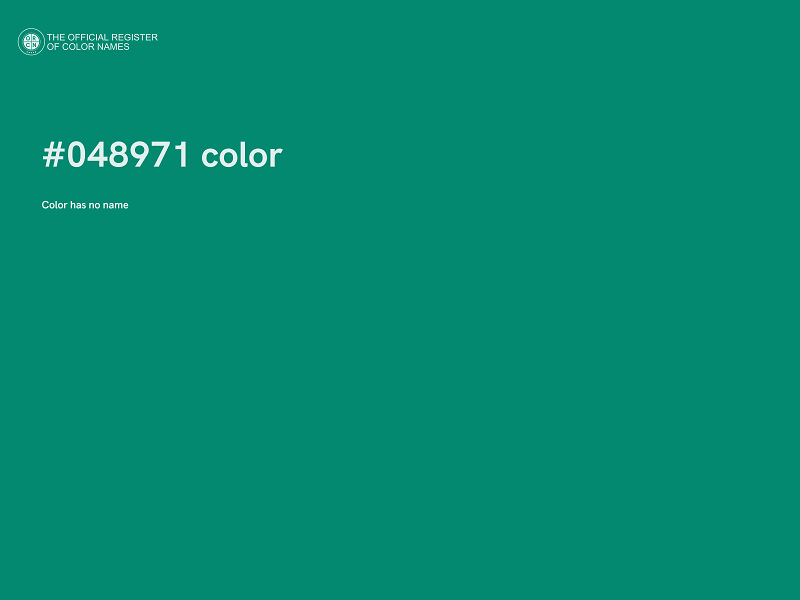 #048971 color image