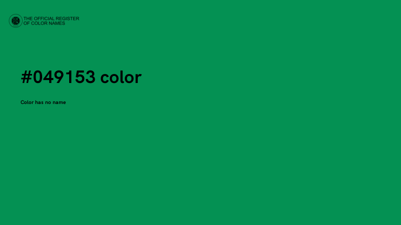 #049153 color image