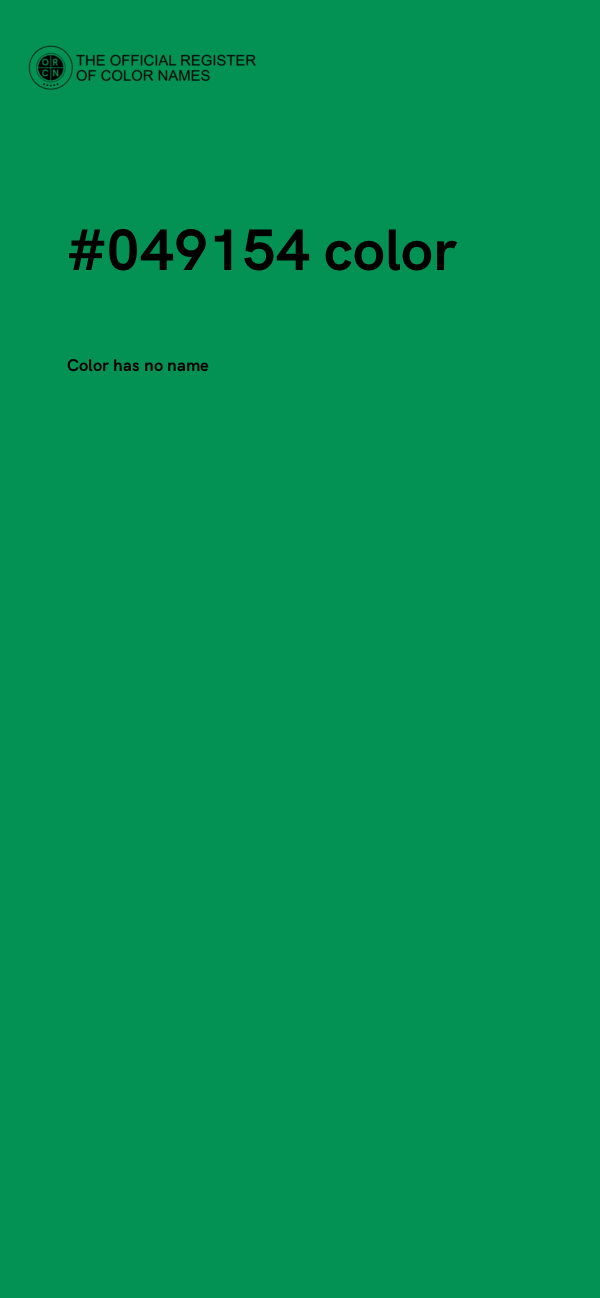 #049154 color image