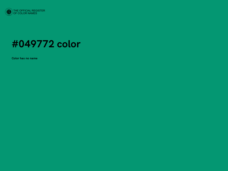 #049772 color image