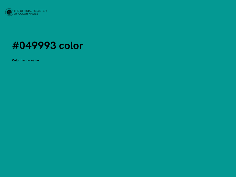 #049993 color image