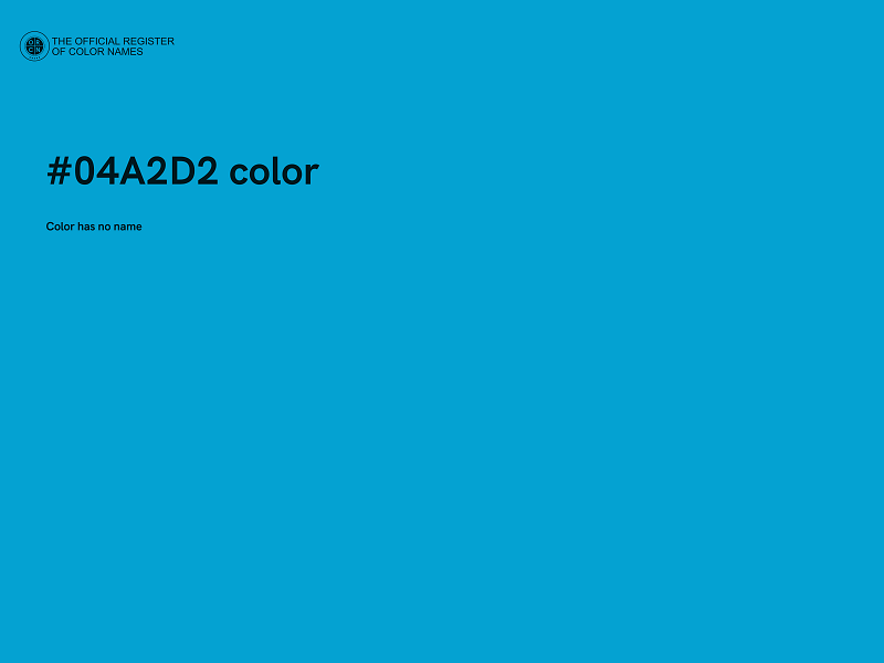 #04A2D2 color image