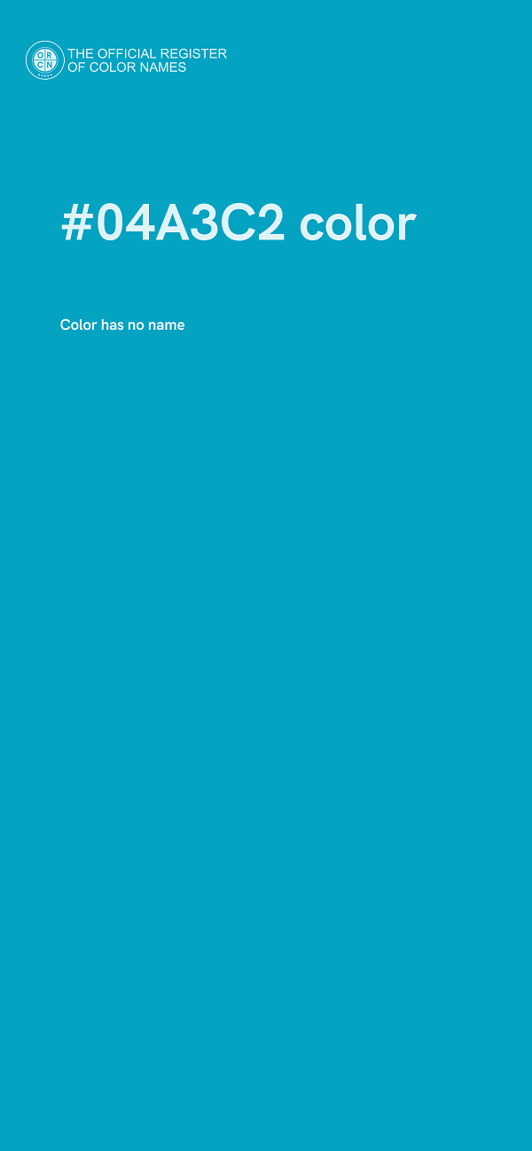 #04A3C2 color image