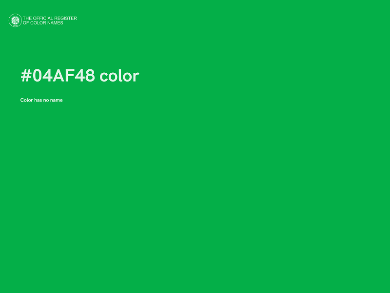 #04AF48 color image