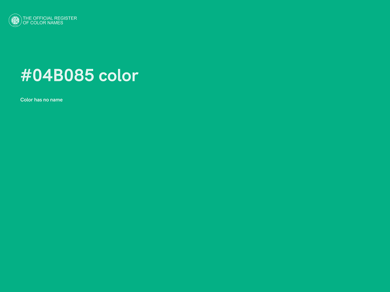#04B085 color image
