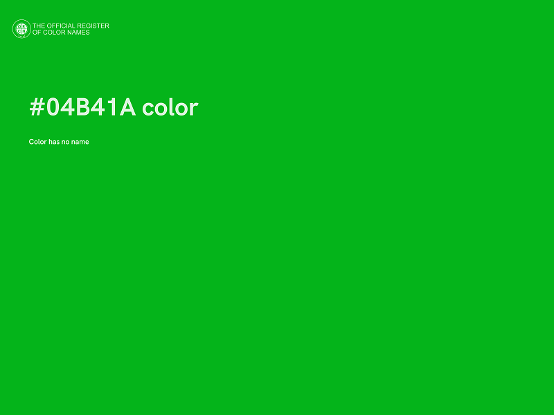#04B41A color image