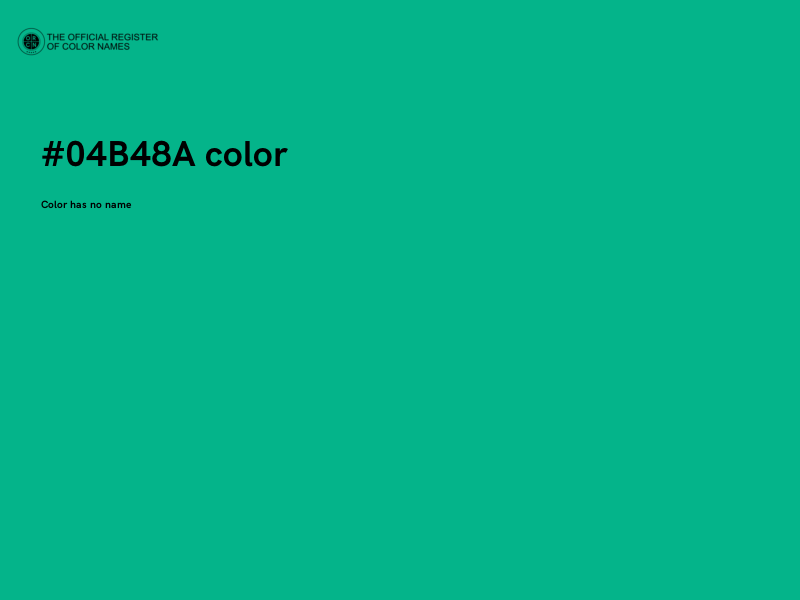 #04B48A color image