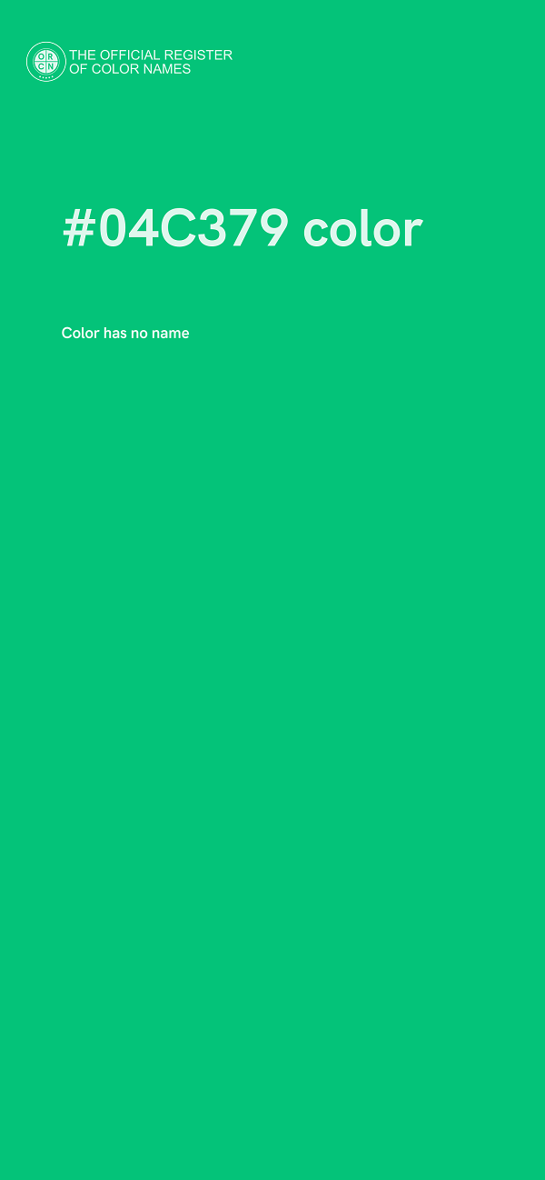 #04C379 color image