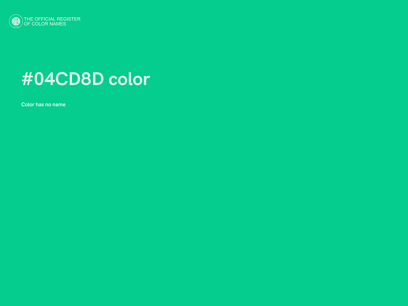 #04CD8D color image