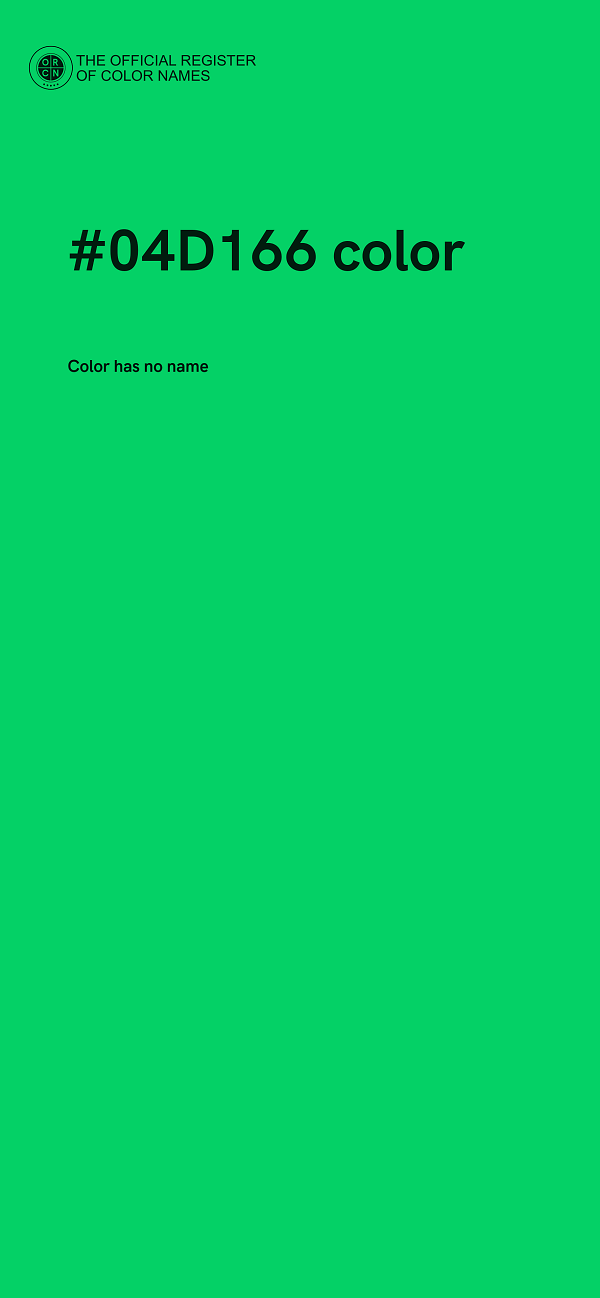 #04D166 color image