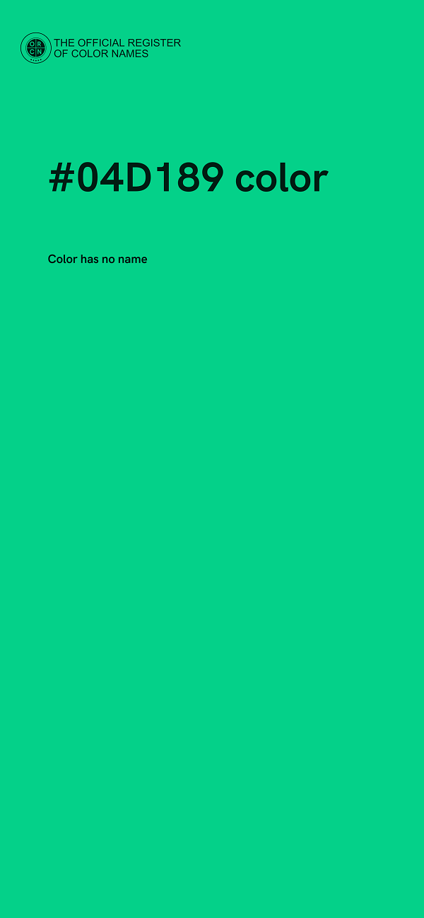 #04D189 color image