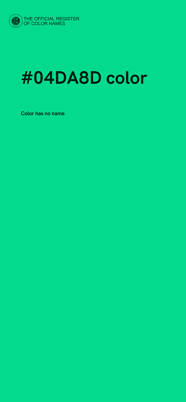 #04DA8D color image