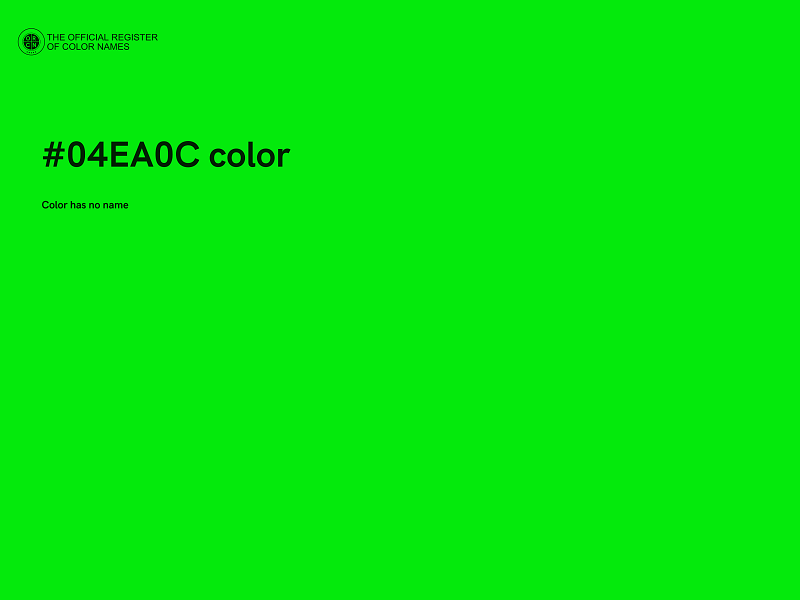 #04EA0C color image