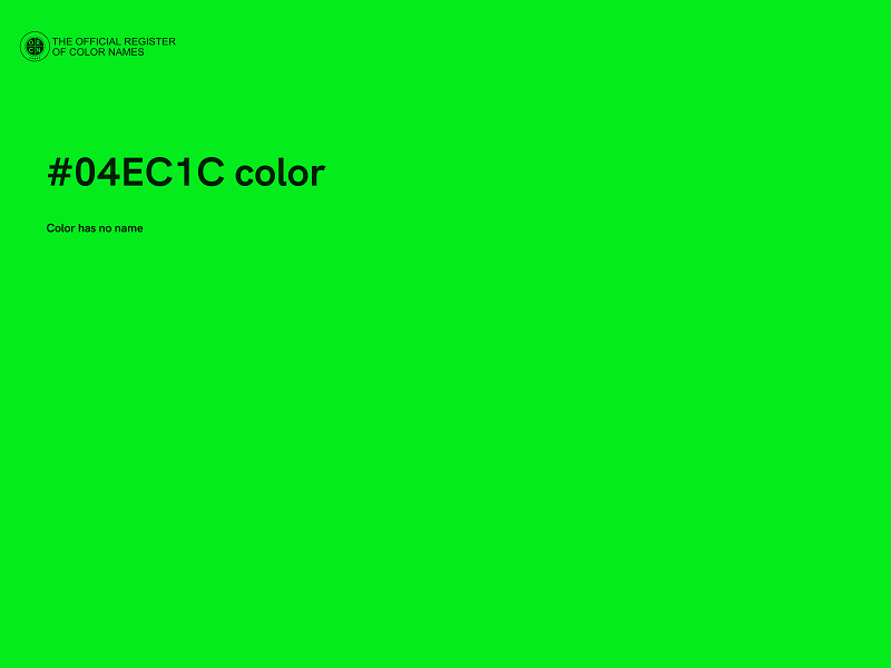 #04EC1C color image