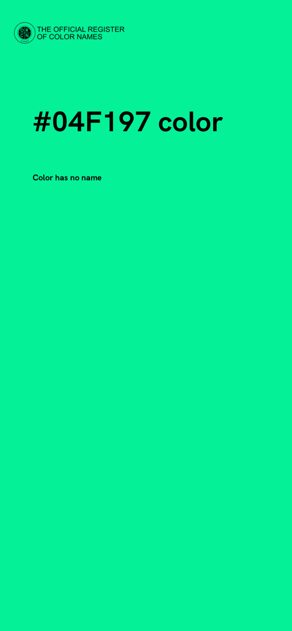 #04F197 color image