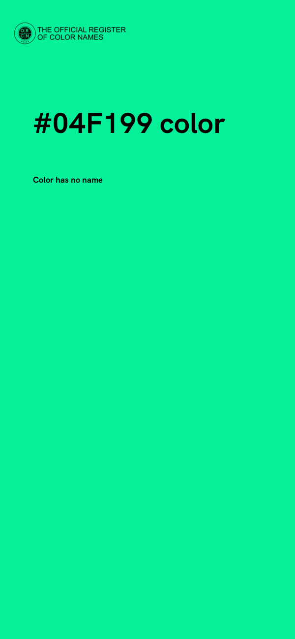 #04F199 color image