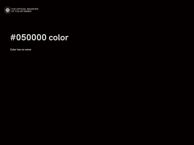 #050000 color image