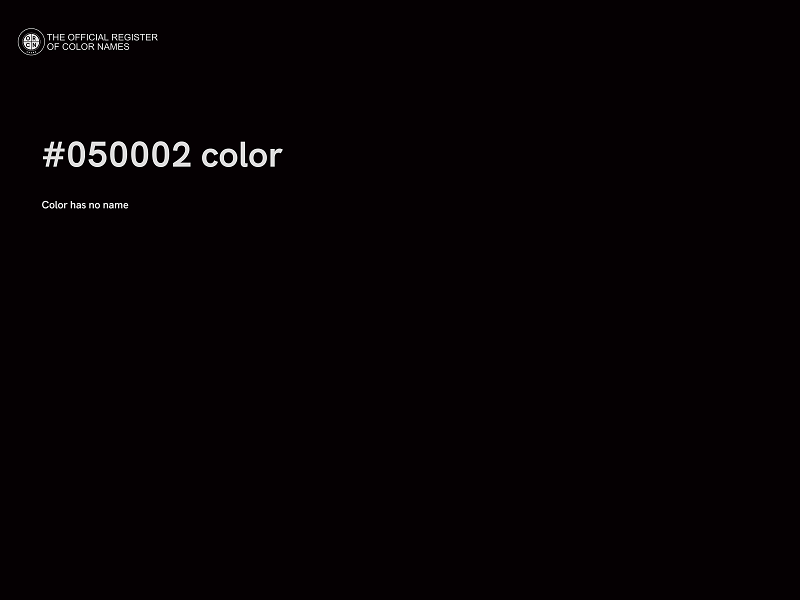#050002 color image